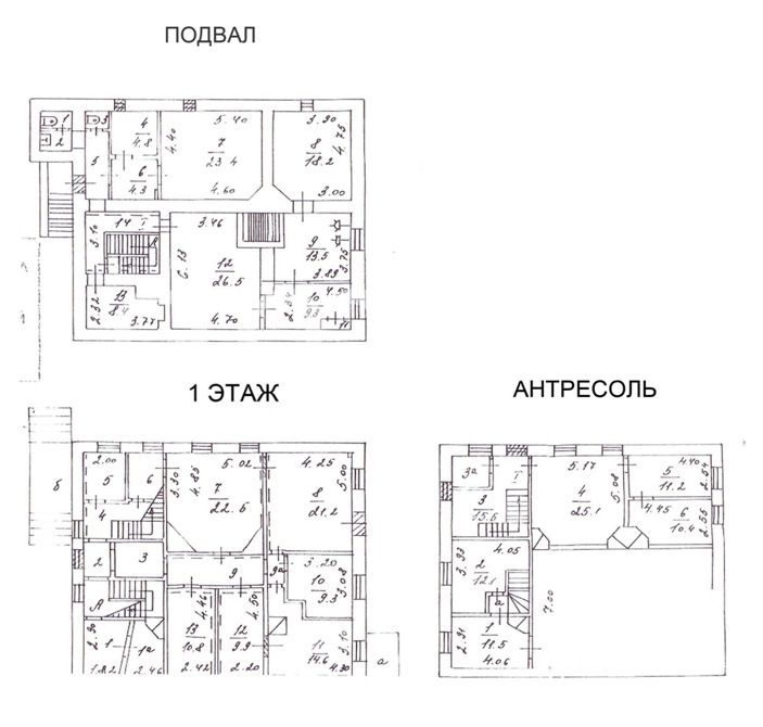 Планировка офиса 34 м², 1 этаж, Административное здание «Дегтярный пер., 8»